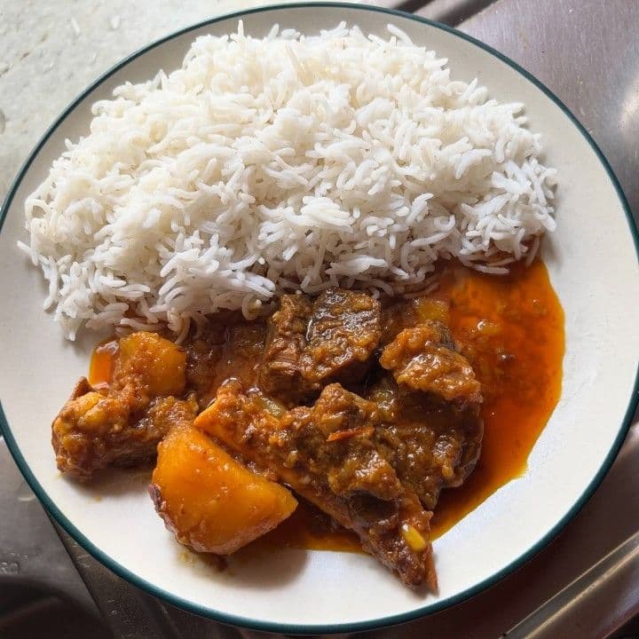 Rice beef